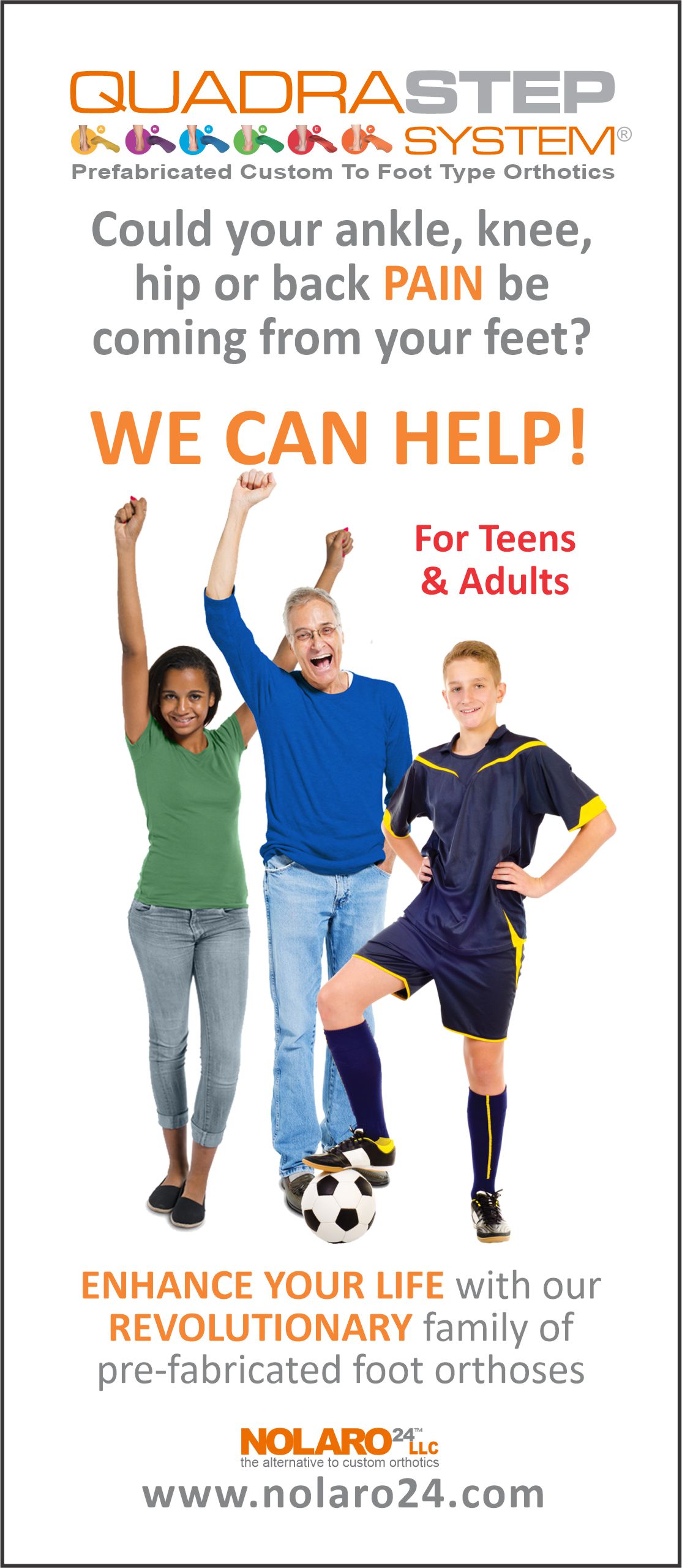 The QUADRASTEP SYSTEM® Patient Brochure